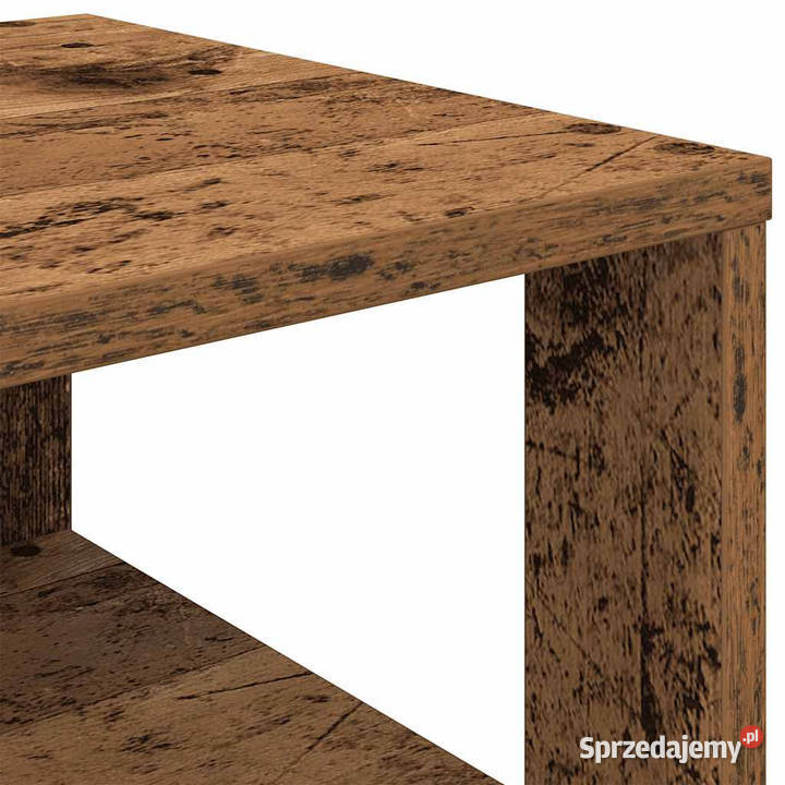 Półka na buty stare drewno 61x32x105 WM859867 Na buty