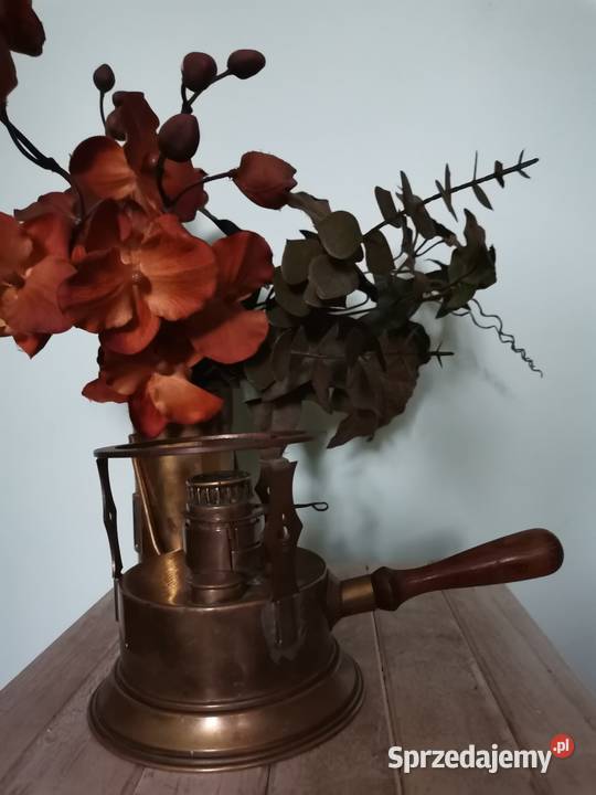 Zabytkowy mosiężny podgrzewacz Kraków sprzedam