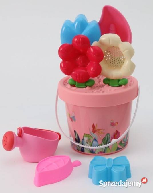 zabawki do piaskownicy Kwiatki różowy Pozostałe