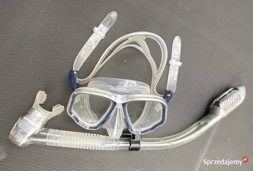 Maska i fajka do snorkelingu super stan Warszawa