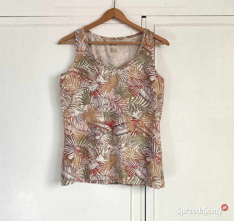 Top koszulka Esmara 42 L XL kolorowa bawełna Szczecin