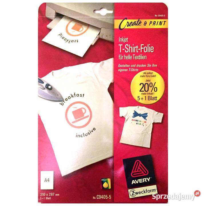 Wyprasowank na koszuli Tshirt Kraków