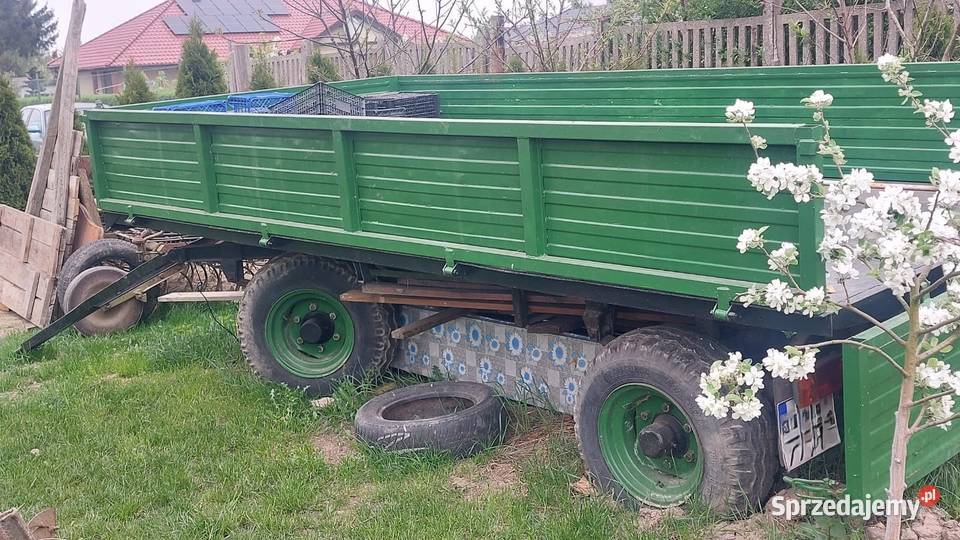 Przyczepa rolnicza Sanok D3 ładowność 35 t bez Baczyna