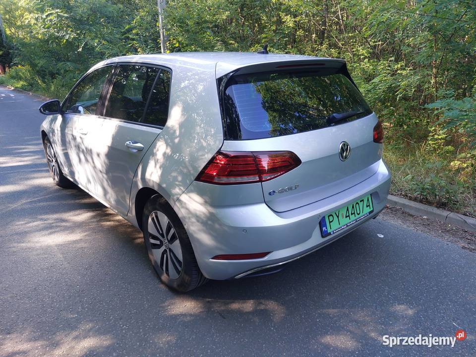 E GOLF VII bogate wyposażenie radio Poznań