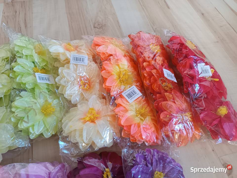 KWIATY SZTUCZNE VIP 2024 dalia rudbekia Siewierz