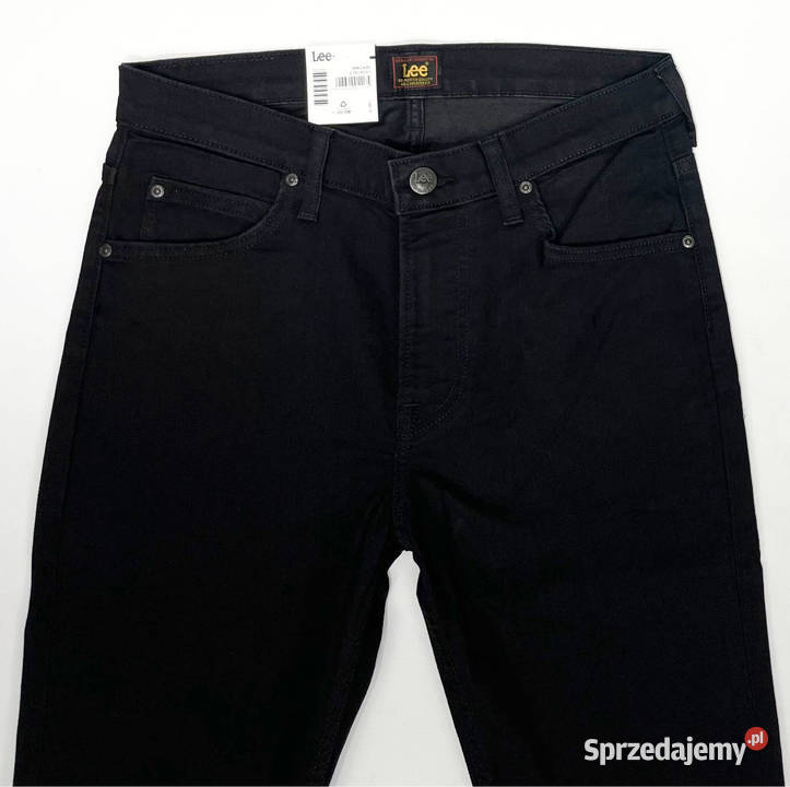 Spodnie męskie Lee Rider Black Rinse Slim W30 Lee