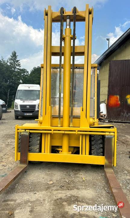 Wózek Widłowy HYSTER H130F 6 ton Duplex regulowane widły Wózki widłowe Tymowa