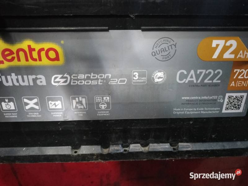 Akumulator VARTA Centra BMW 110Ah 100Ah 92Ah Nysa