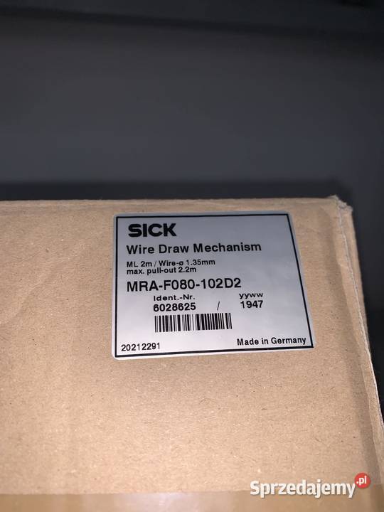 Sick MRAF080102D2 6028625 Warszawa