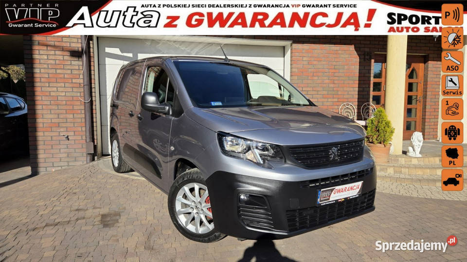 Peugeot Partner 15 HDI 102Salon I WŁ Zadbany manualna Peugeot Aleksandrów Łódzki