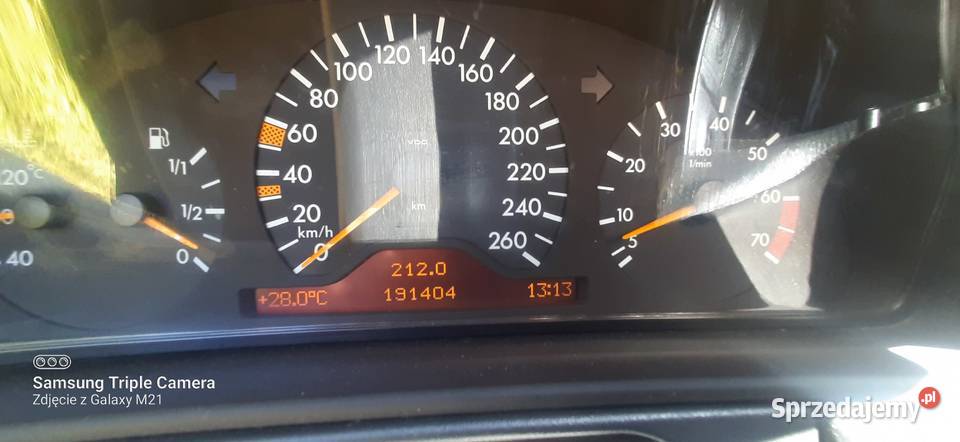 mercedes w210 sedan 32 v6 4matic 190 000 Dębica