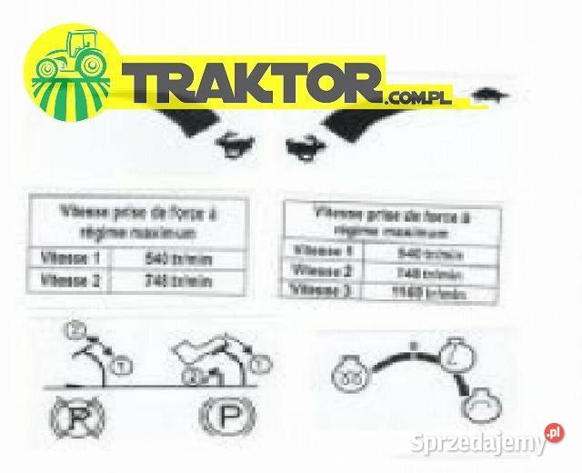 Naklejki 70x40 2 grafiki Tajęcina