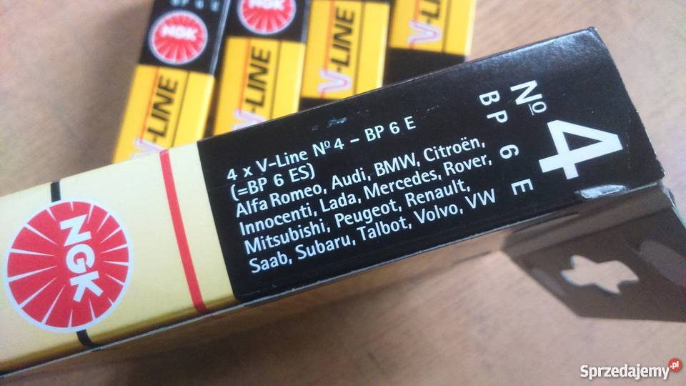 Świece zapłonowe NGK VLINE 4 Ciechanów