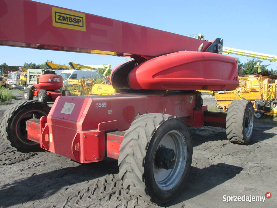 Podnośnik koszowy teleskopowy 39m 4x4x4 JLG wielkopolskie Pleszew sprzedam