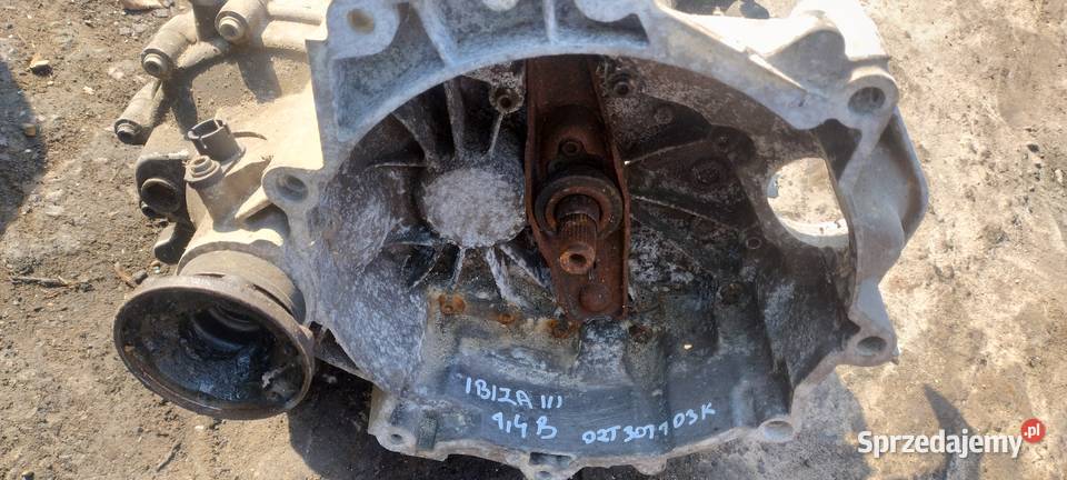 VW POLO SEAT IBIZA 14 skrzynia biegów 02T301103K