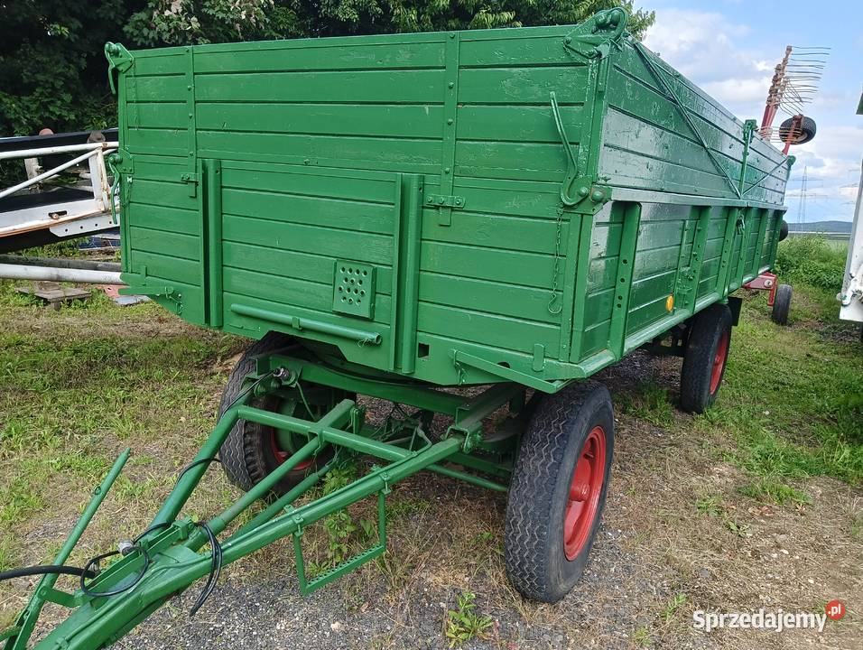 Przyczepa Krone 72 tony wywrotka nieuszkodzony Kock