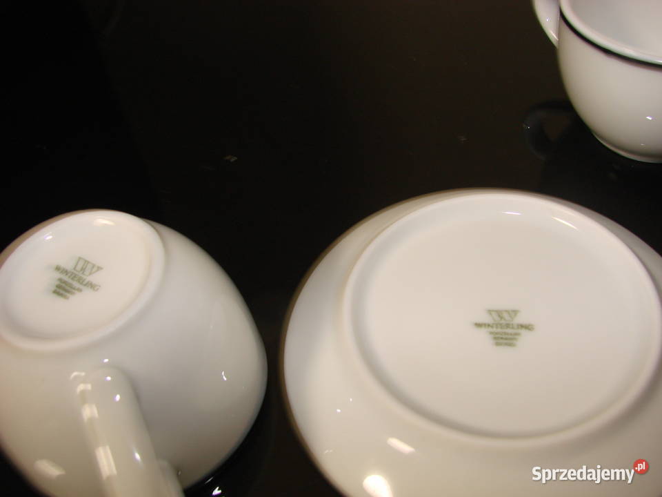 Winterling porcelanowa filiżanka talerzyk pomorskie Pruszcz Gdański