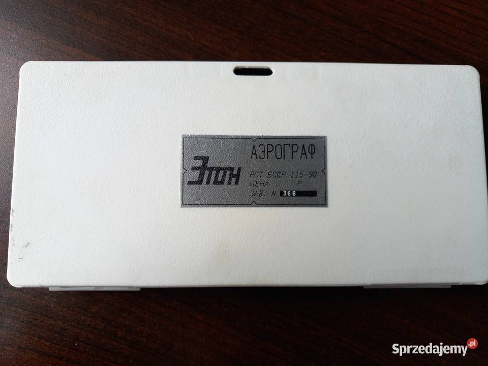 Aerograf zabytkowy z PRLu Antyk produkcji ZSRR śląskie Sosnowiec