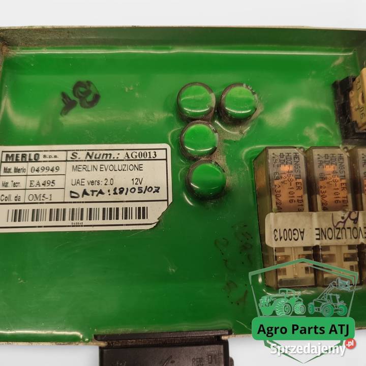 Merlo komputer karta elektroniczna skrzynka podlaskie Ciechanowiec