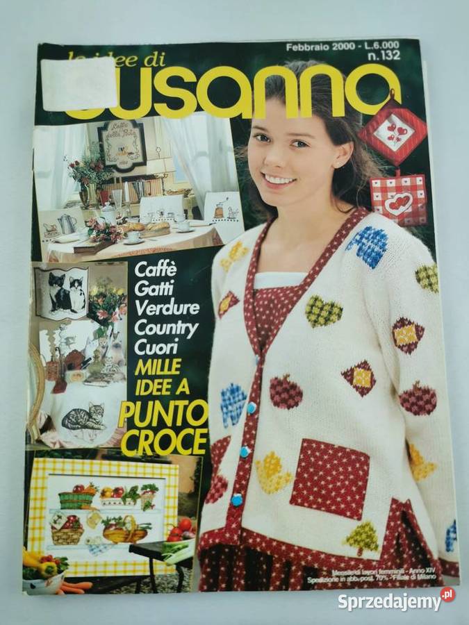 Le idee di Susanna haft krzyżykowy Wiśniowa