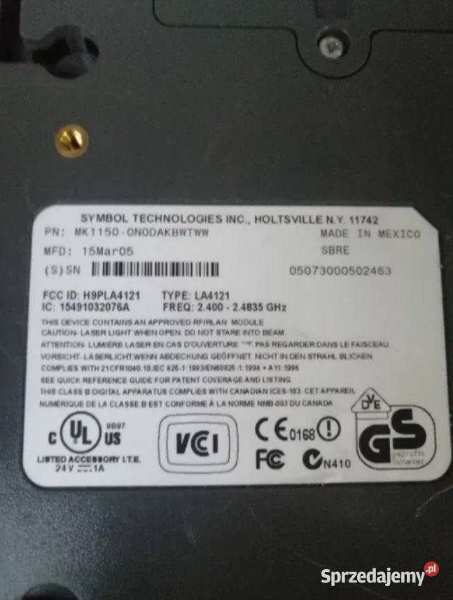 erminal Skaner MK2250MK1150 MOTOROLA Mikrokiosk Magazynowanie pomorskie Chojnice sprzedam