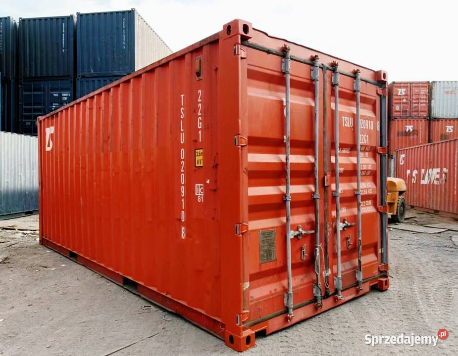 Kontener morski magazynowy 20DV 6 metrowy Wodzisław Śląski sprzedam