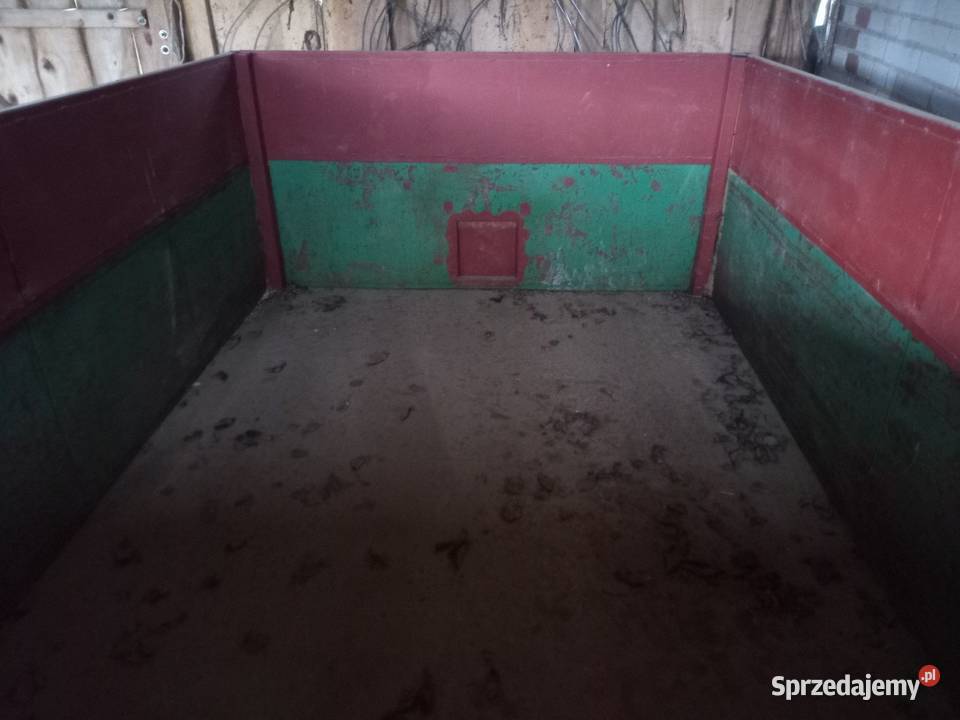 Przyczepa wywrotka 4t jednoosiowa Lublin