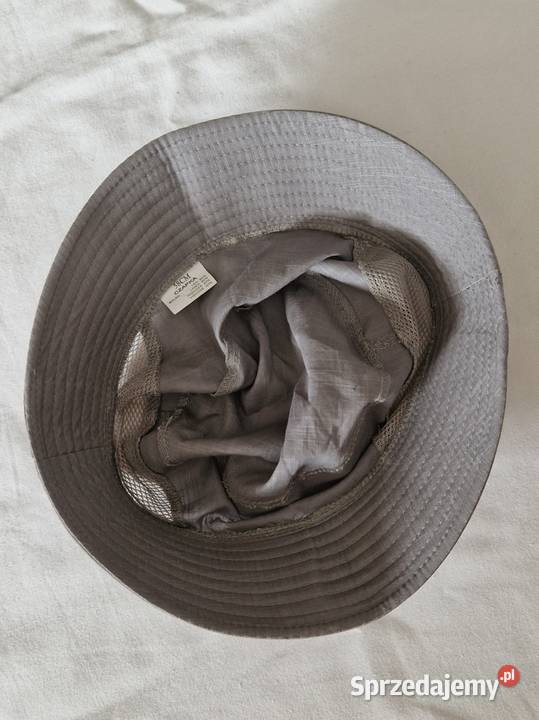 Szary letni kapeluszkapelusik unisex 58