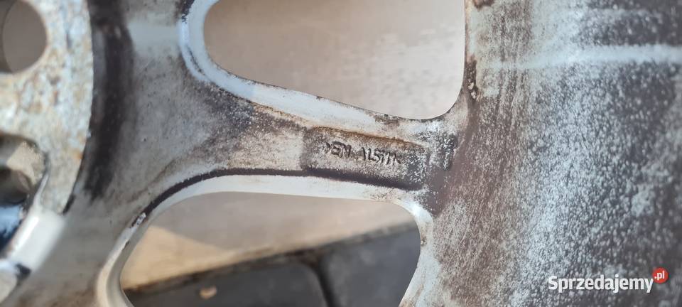 BMW E39 oryginalne felgi 16 plus opony zimowe