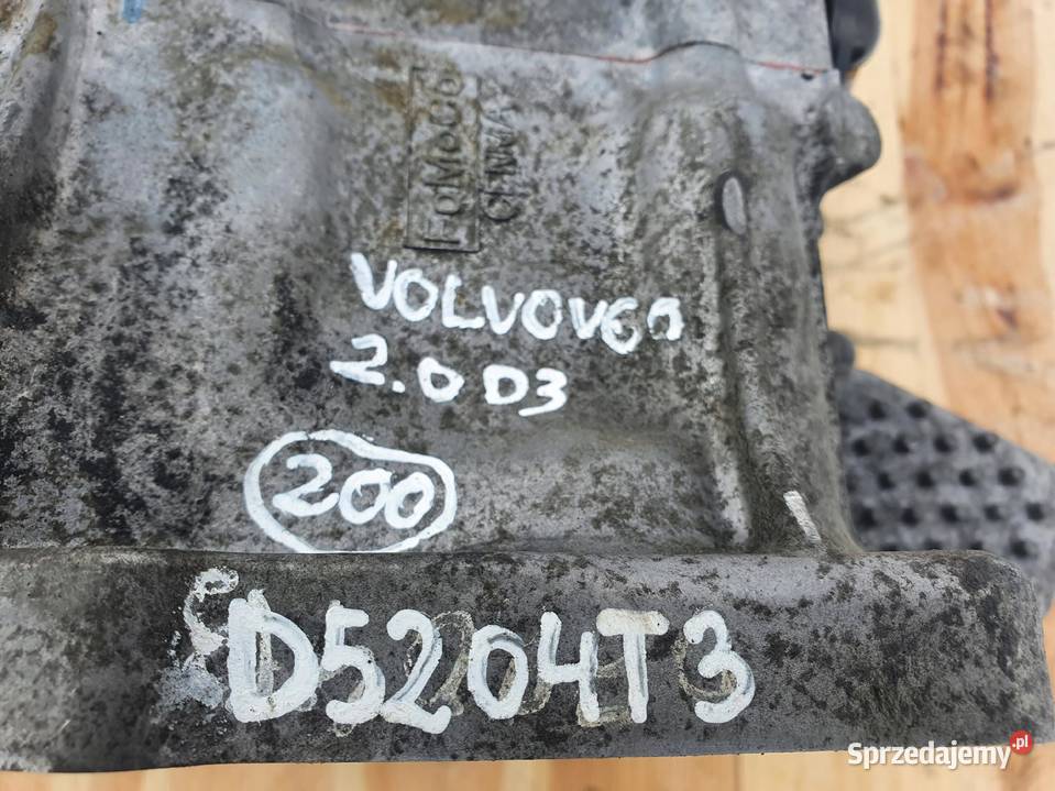 Volvo V60 20 D D3 DIESEL SKRZYNIA BIEGÓW automat osobowe