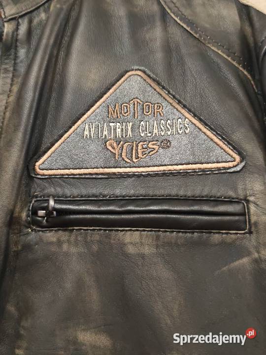 Kurtka Skórzana Motocyklowa Rzeszów sprzedam