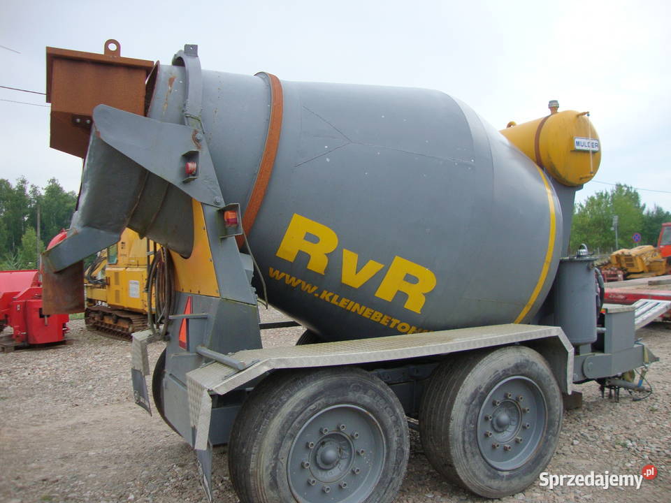 gruszka do betonu zasilana WOM Czaplinek