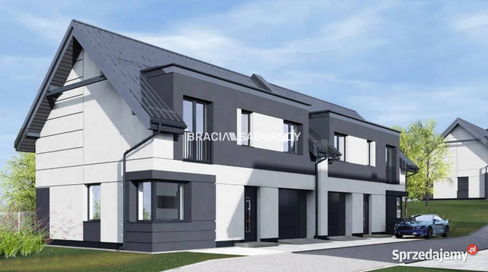 Dom bliźniak 132m2 Michałowice Liczba pokoi 4 małopolskie