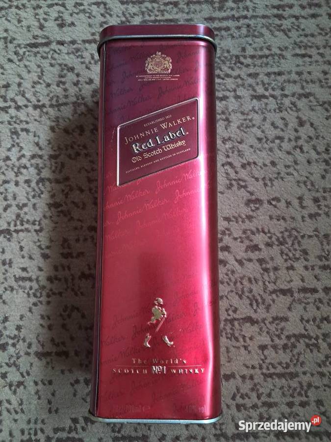 Puszka metalowa Johnnie Walker
