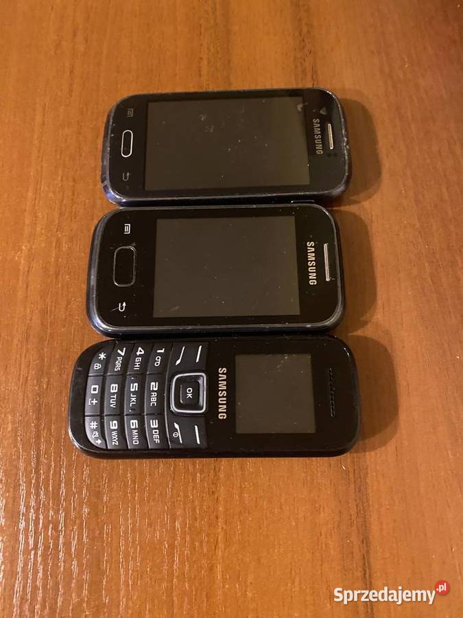 Zestaw 3 Telefonów Samsung Samsung Kielce