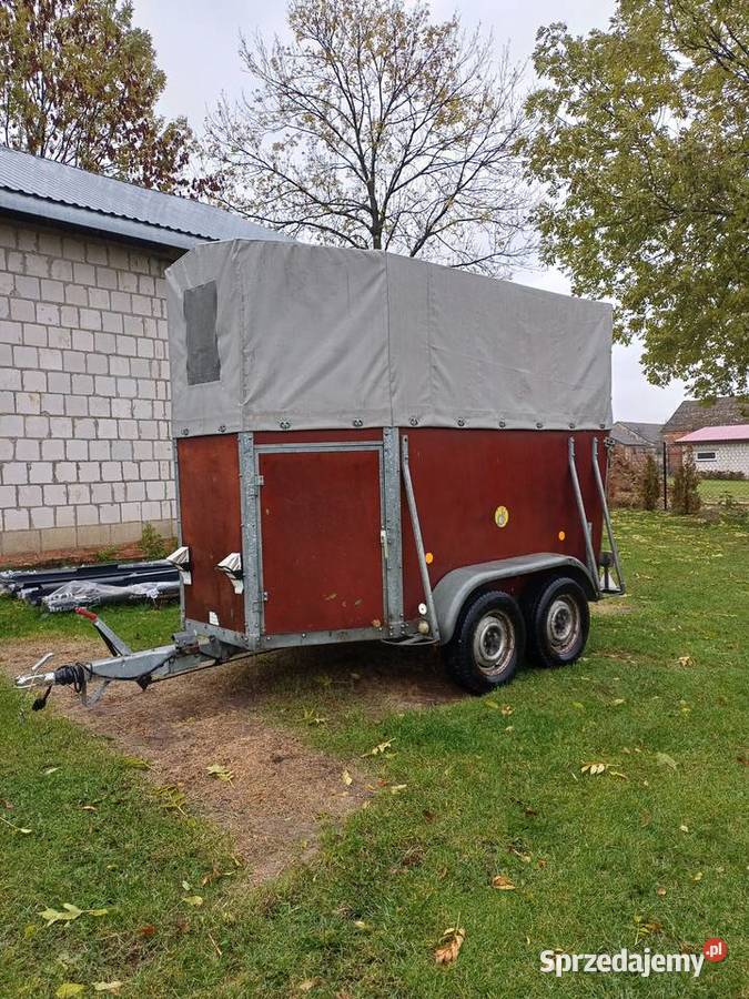 Przyczepa do przewozu zwierząt Krzczonów Trzeci
