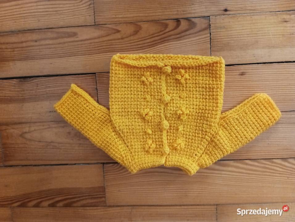 Sweterek z włóczki niemowląt Zamość