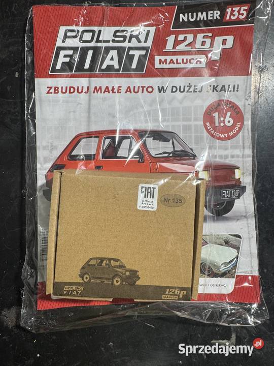 Polski Fiat 126p Maluch skala 16 Modelarstwo Kraków