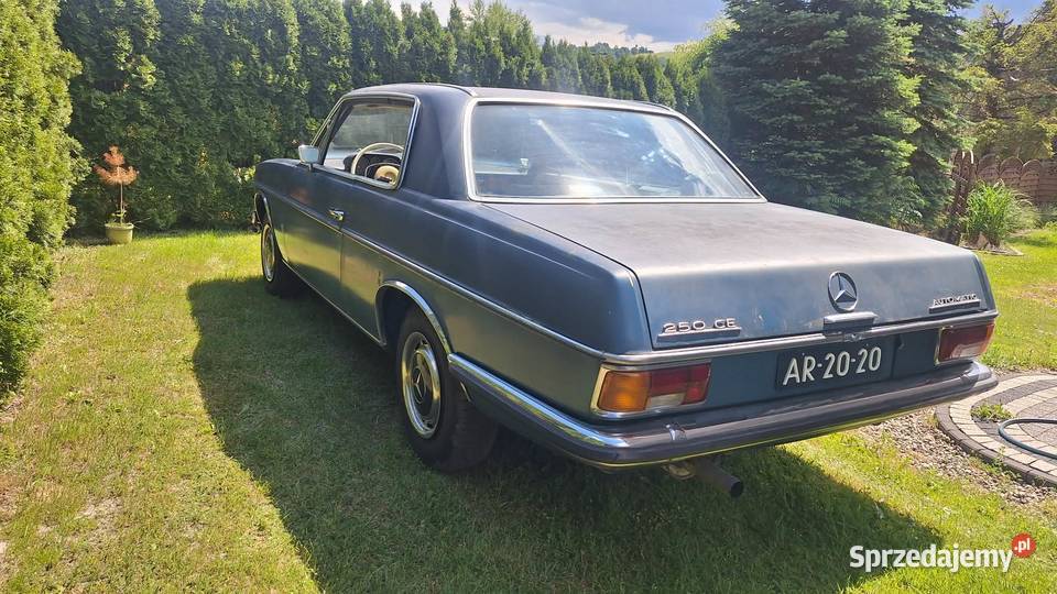 Zabytkowy mercedes w114 coupe klimatyzacja małopolskie