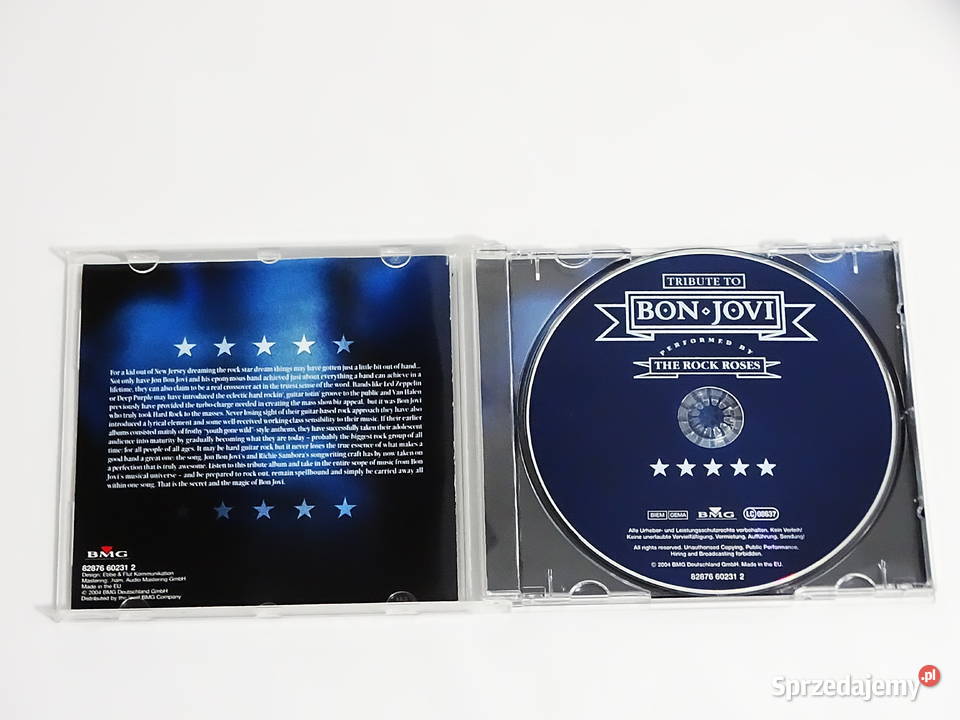 Płyta CD The Rock Roses Tribute To Bon Jovi 2004 Biłgoraj