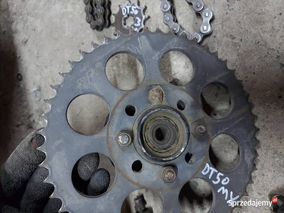 Yamaha DT 50 MX napęd zębatki łańcuch zębatka Jelenia Góra sprzedam