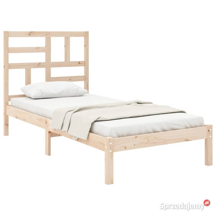 Rama łóżka lite drewno 100 x 200 WM3105940 Warszawa