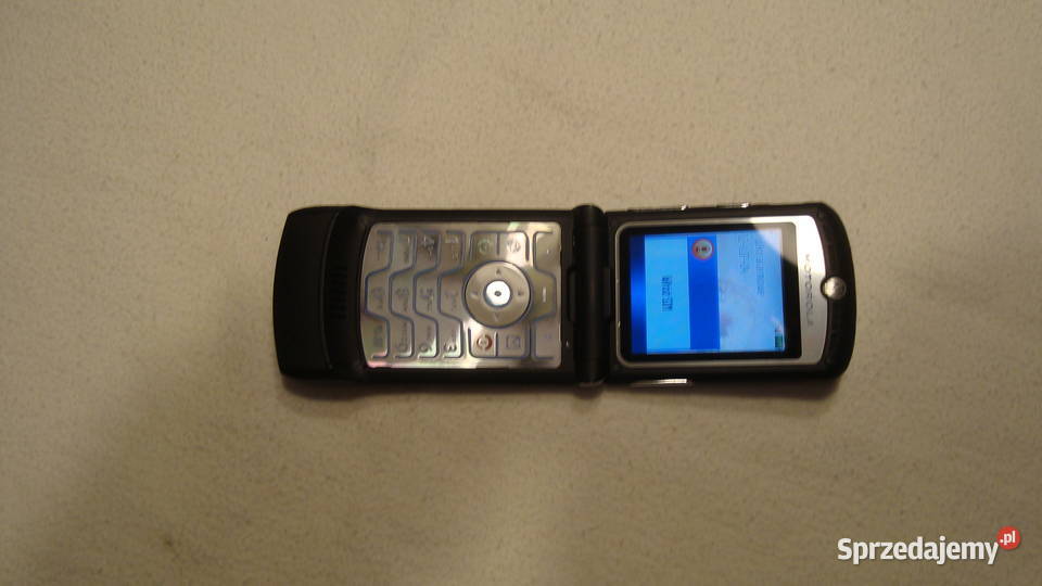 Telefon komórkowy Motorola V3x 4 MB czarny Warszawa