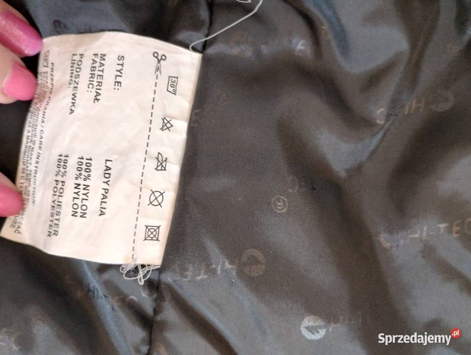 Kurtka narciarska HiTec w kolorze fioletowym Hażlach