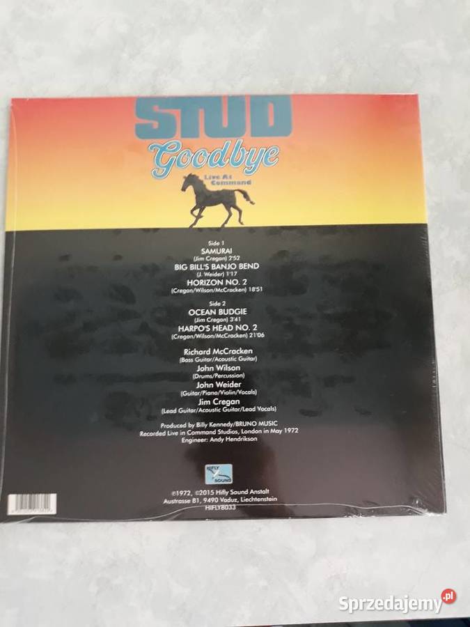 Perełka z mojej kolekcji STUD Goodbye Live At Rzeszów