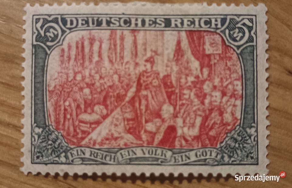 Deutsches Reich 5 Mark Ein Reich Ein Volk Ein śląskie Czechowice-Dziedzice sprzedam