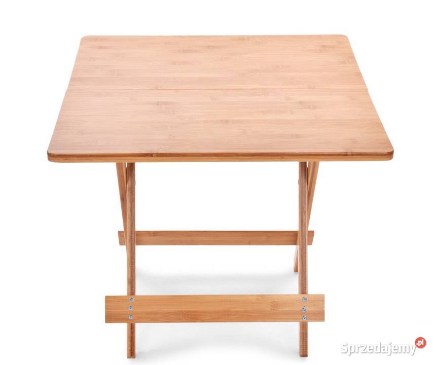 SKŁADANY BAMBUSOWY STOLIK GoEco Warszawa sprzedam