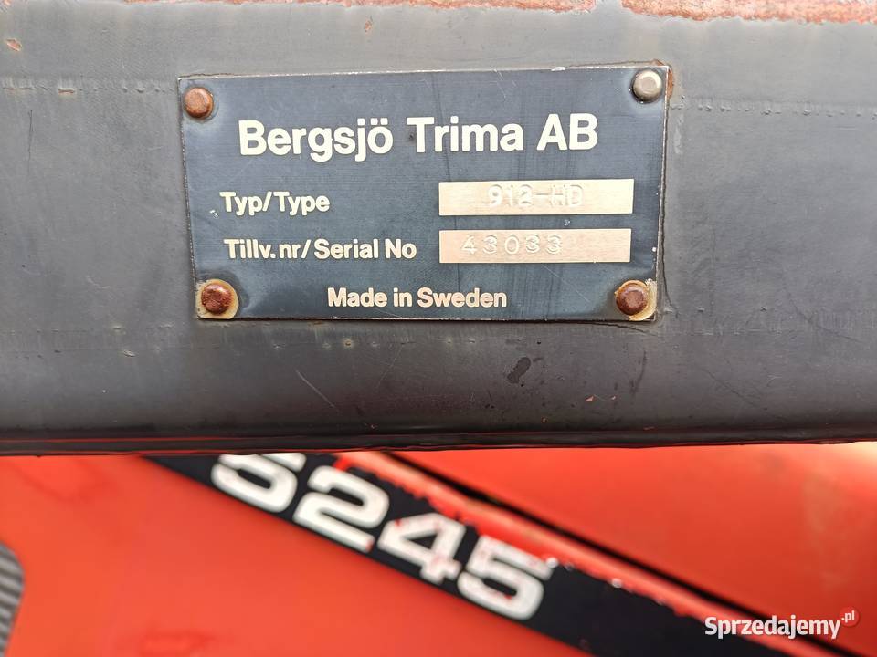 Ładowacz czołowy tur TRIMA nieuszkodzony świętokrzyskie Bartoszowiny sprzedam