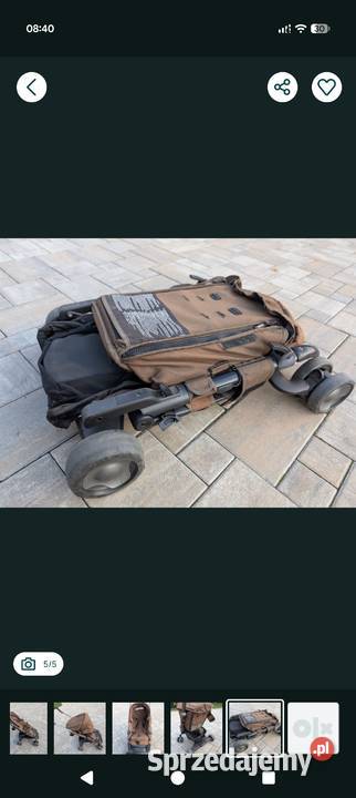 Wózek spacerówka Nuna