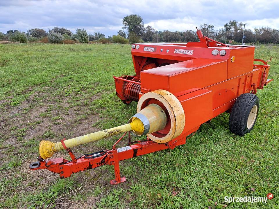 Prasa kostkująca do słomy siana Sipma Z2241 nieuszkodzony Proszowice sprzedam